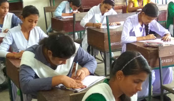 Written test at Haridwar